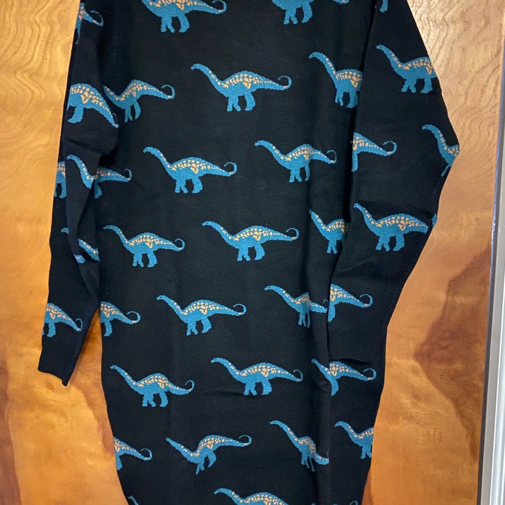 NWT Sugarhill Brighton dino sweater dress